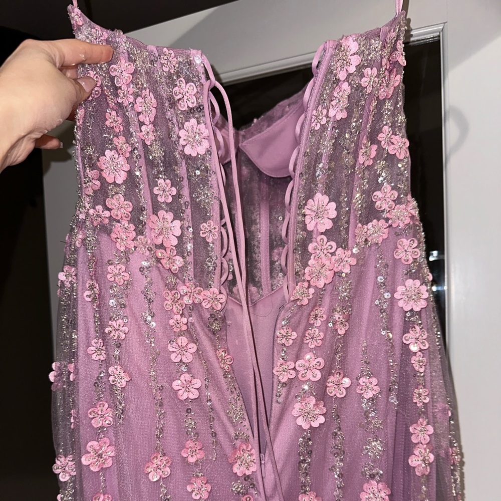 Prom Dress Mermaid Gown - Picture 3 of 8
